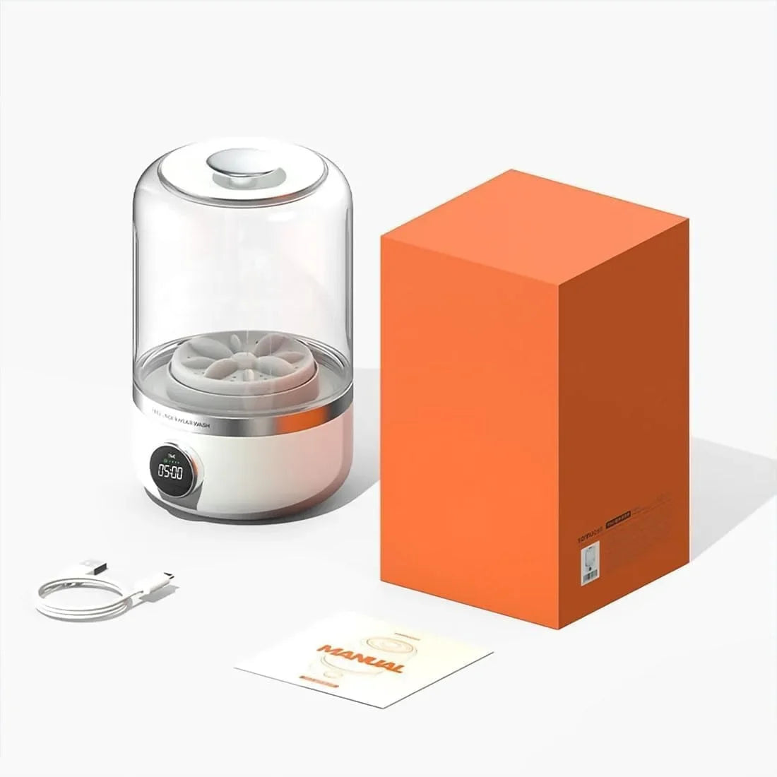 Aquizee- Mini machine à laver 1L portable & sans fil